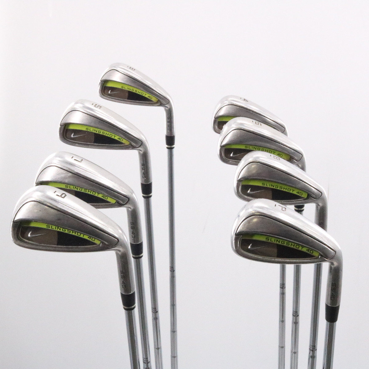 Nike Slingshot OSS Iron Set Gold Stiff Flex Right-Handed 77040D - Mr Topes Golf