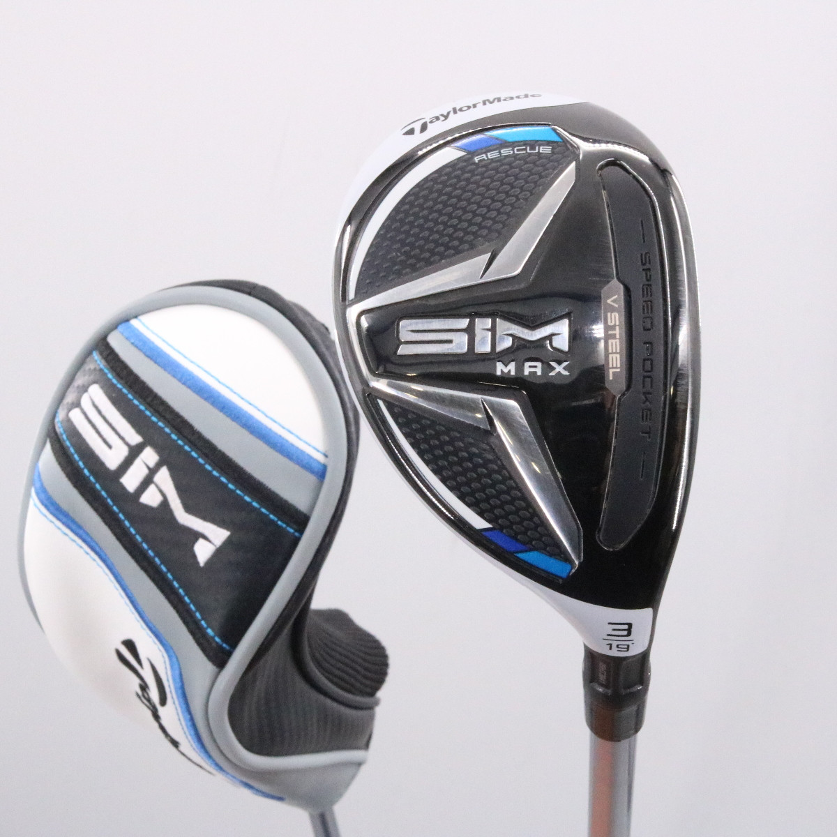 2020 TaylorMade SIM Max 3 Rescue Hybrid 19 Degrees Vista Pro