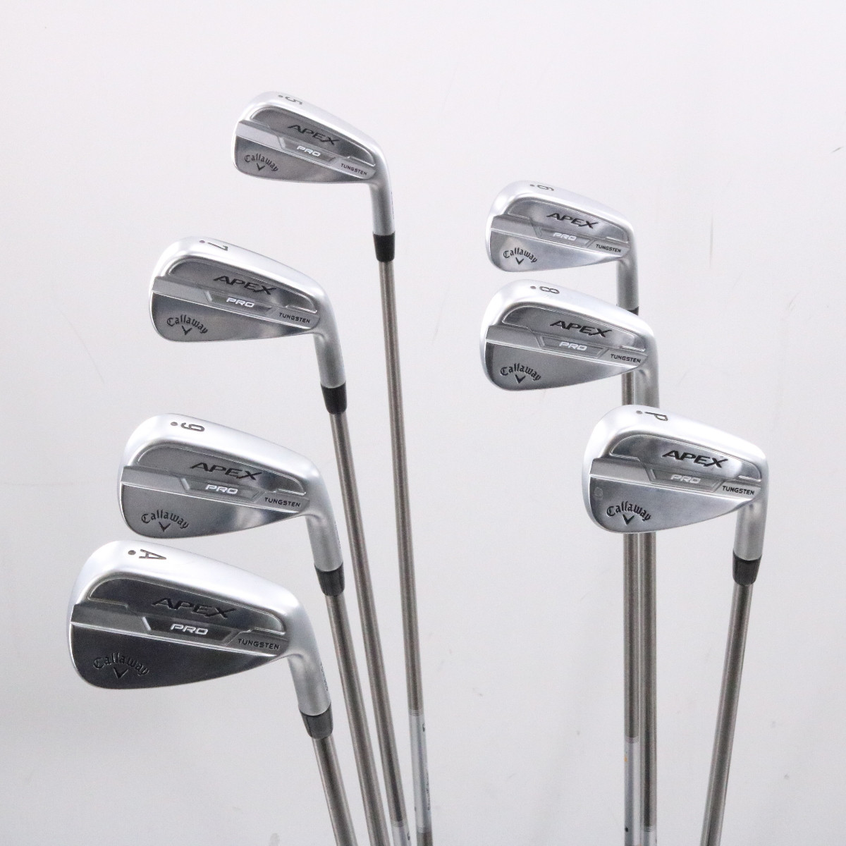 21 Callaway Apex Pro 21 Iron Set 5 P A Aerotech Steelfiber I95 Regular 742d Mr Topes Golf