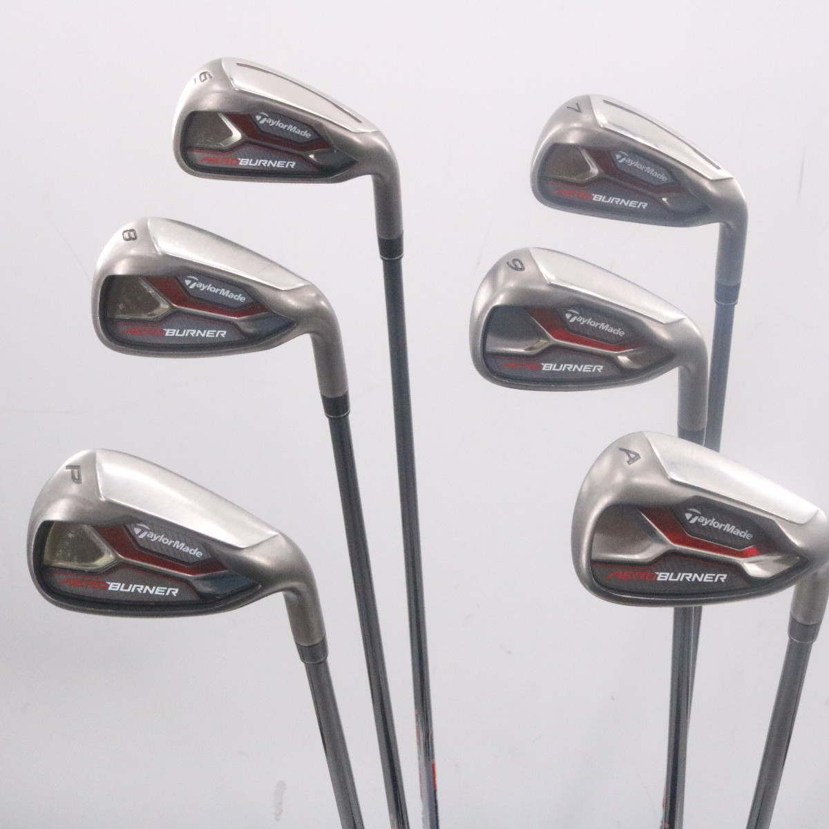 TaylorMade AeroBurner Iron Set 6-P,A Graphite REAX 60 M Senior