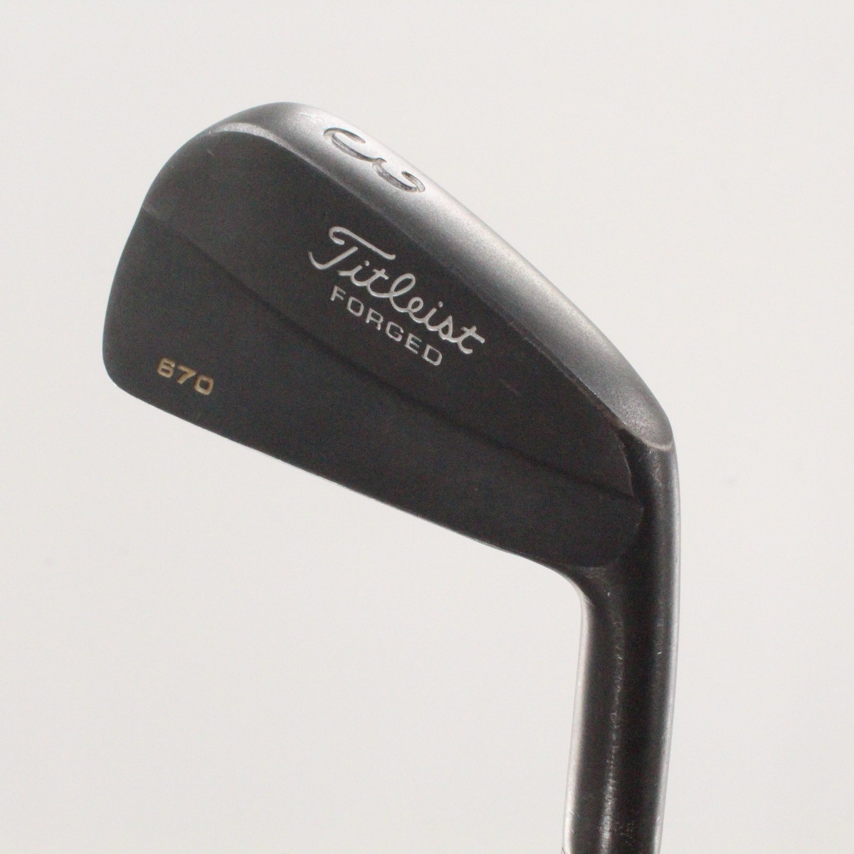 Titleist Black 670 Forged Iron Set 3-P Dynamic Gold SST S400 Stiff Flex  81544J - Mr Topes Golf