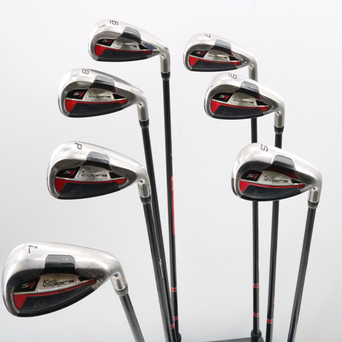 King Cobra S9 Iron Set 6,P,S,L Graphite Design YS Shaft Regular