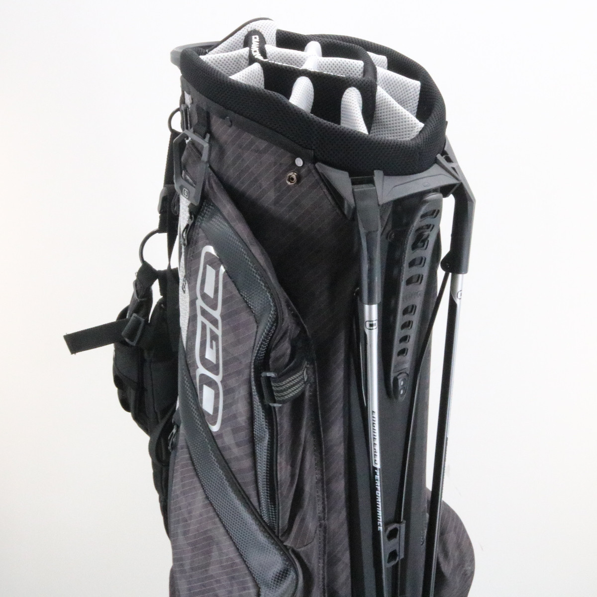 Ogio Grom Carry / Stand Golf Bag 14-Way Top 7 Pockets Gray