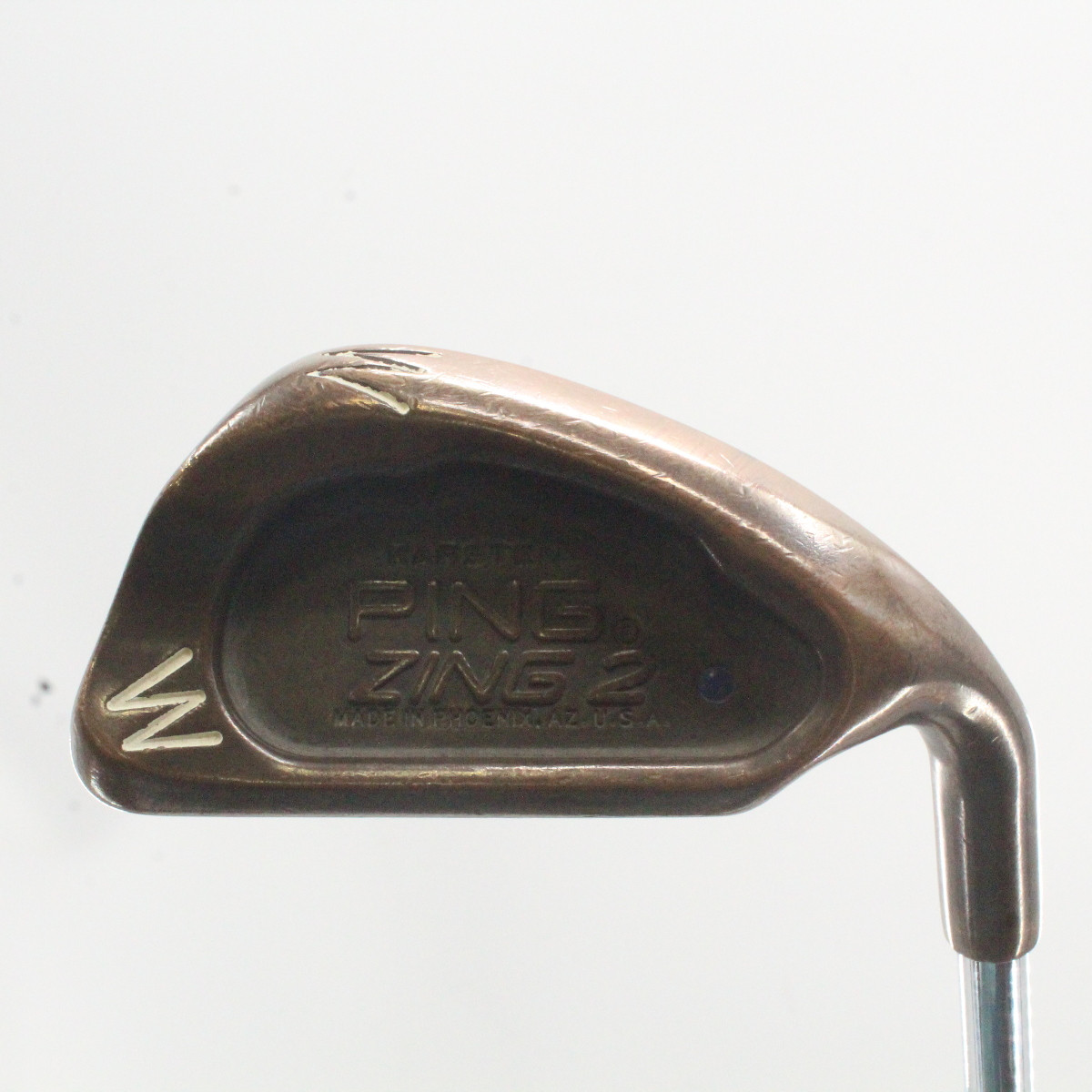 Ping Zing 2 Beryllium Copper Iron W Wedge Blue Dot JZ Steel Shaft Stiff