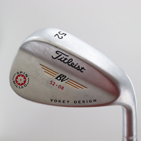 Wedge Titleist Vokey Design 52° - Main Droite, Tige Dorée, Occasion En Bon état