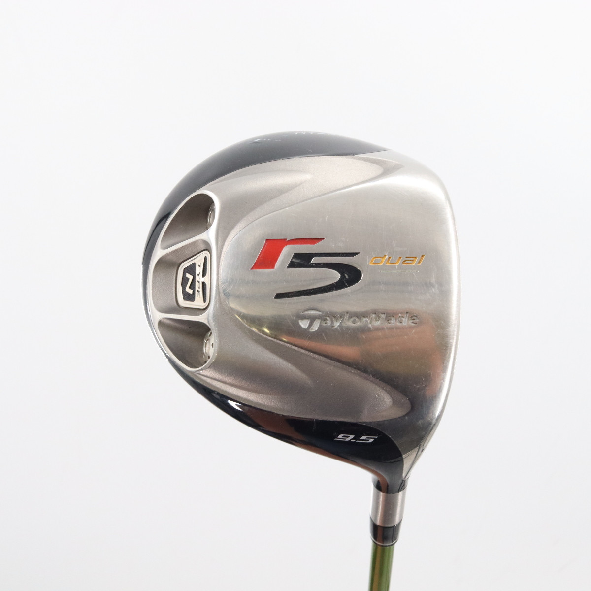 Driver TaylorMade R5 Dual - 9,5 Degrés, Shaft M.A.S² 65 Stiff, Occasion Bon état, Droitier
