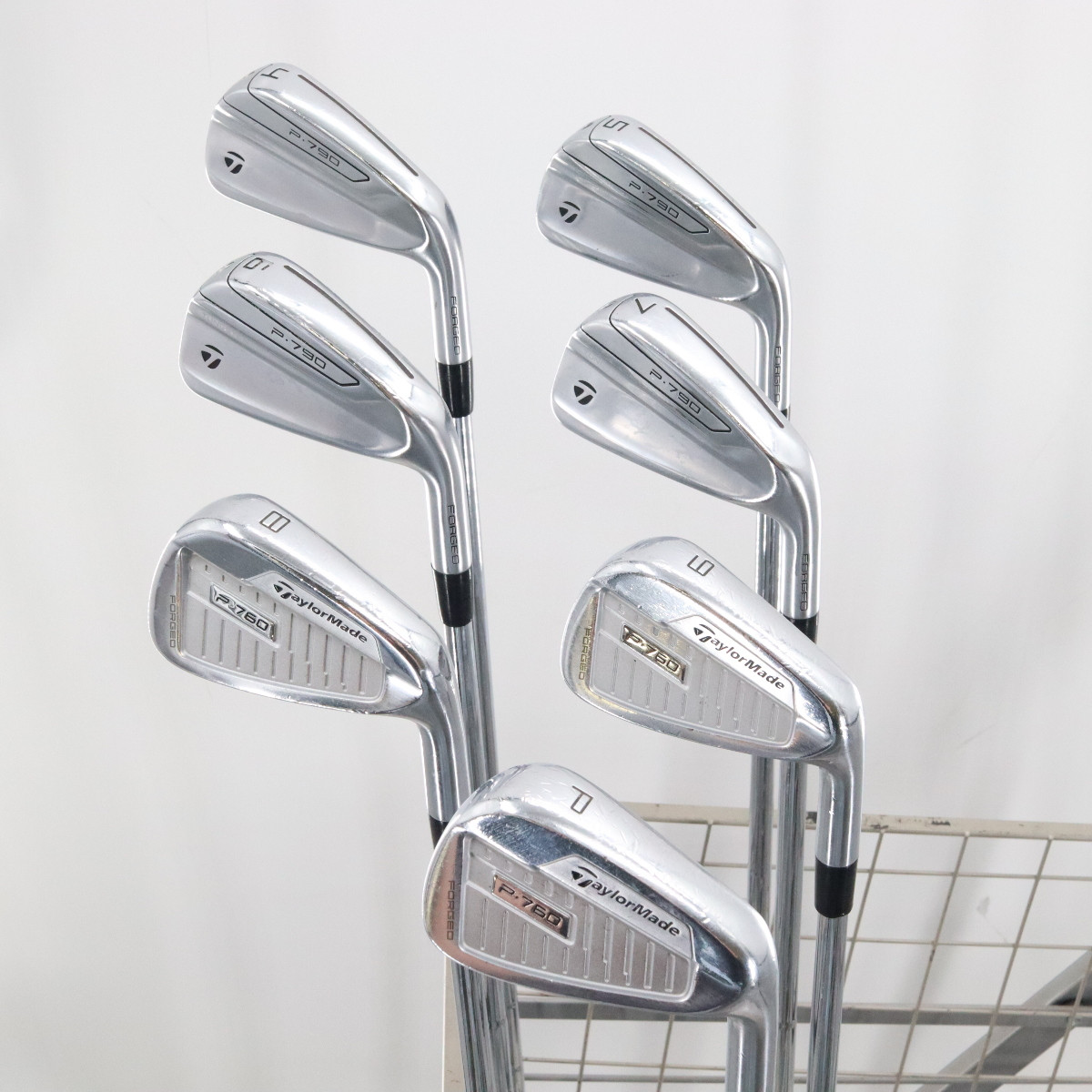 TaylorMade P790/P760 Combo Iron Set 4-P Dynamic Gold Steel Stiff