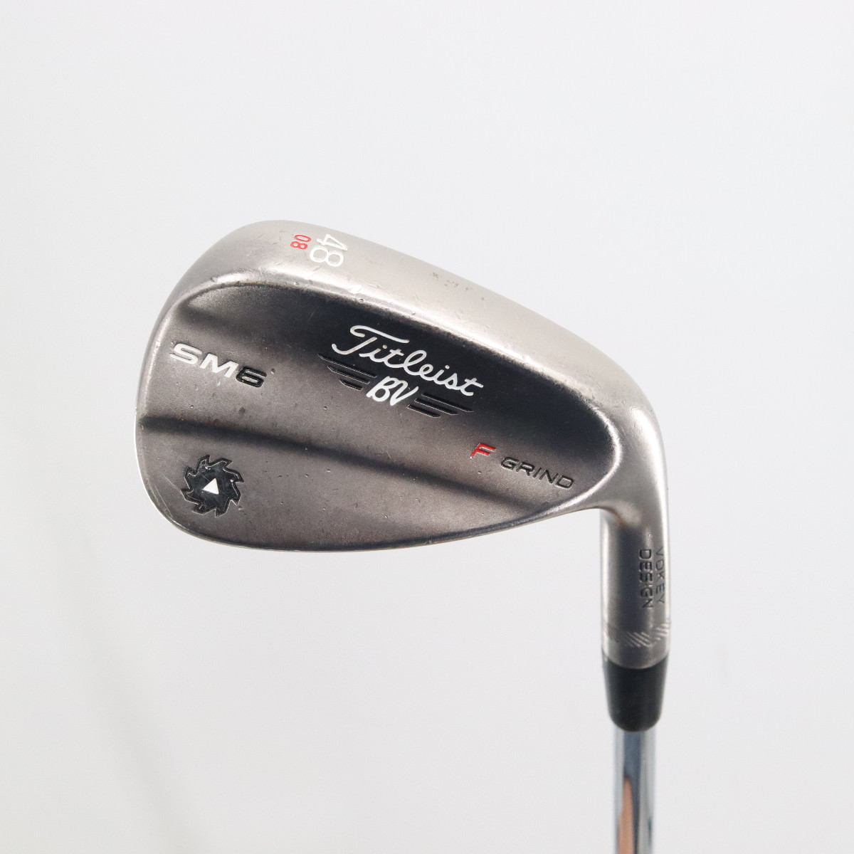 Titleist Vokey SM6 Black Wedge 48 Degrees 48.08 Steel Shaft F