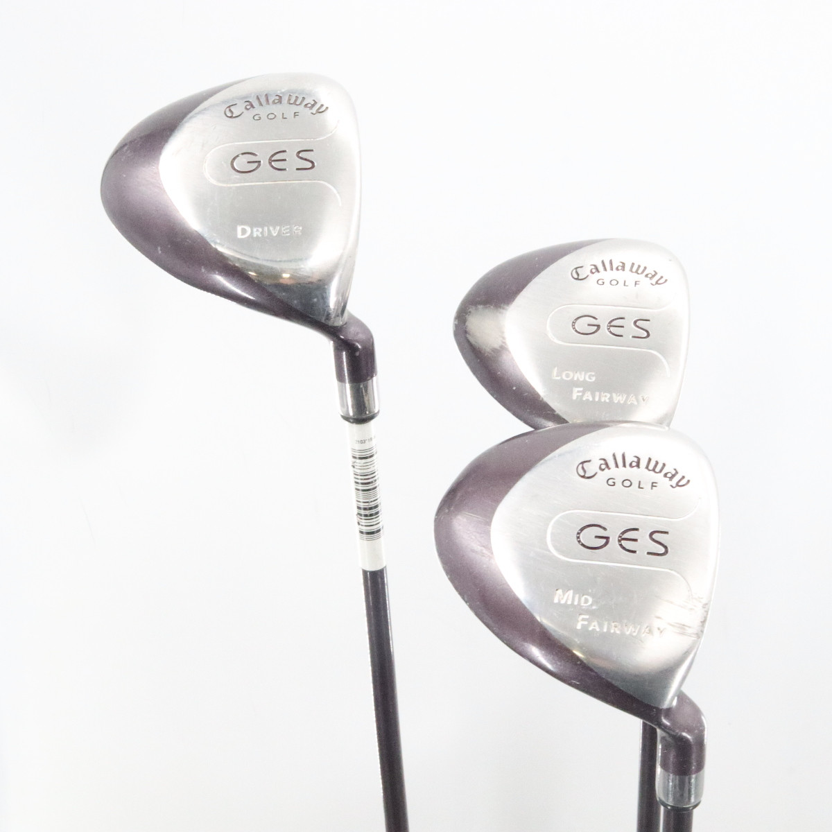 Callaway GES Complete Wood Set Driver,Mid & Long Graphite
