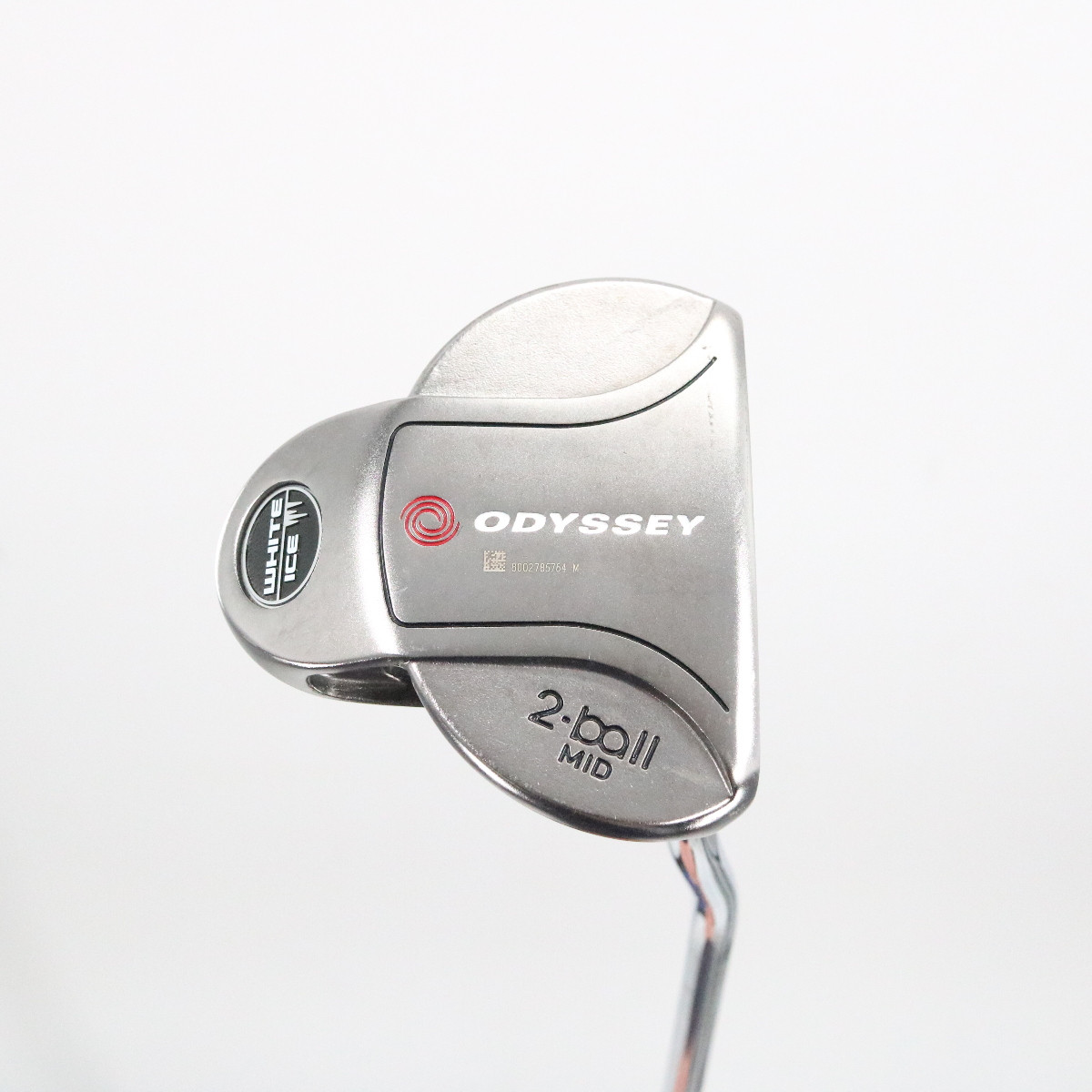 Odyssey White Ice 2024 2-Ball Mid Putter Right Handed 43 in Steel White Ice Shaft