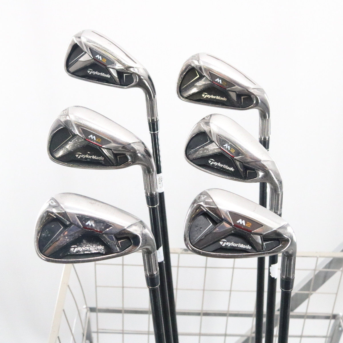 TaylorMade M2 Iron Set 6P,A Graphite REAX 55 M Senior Flex Right