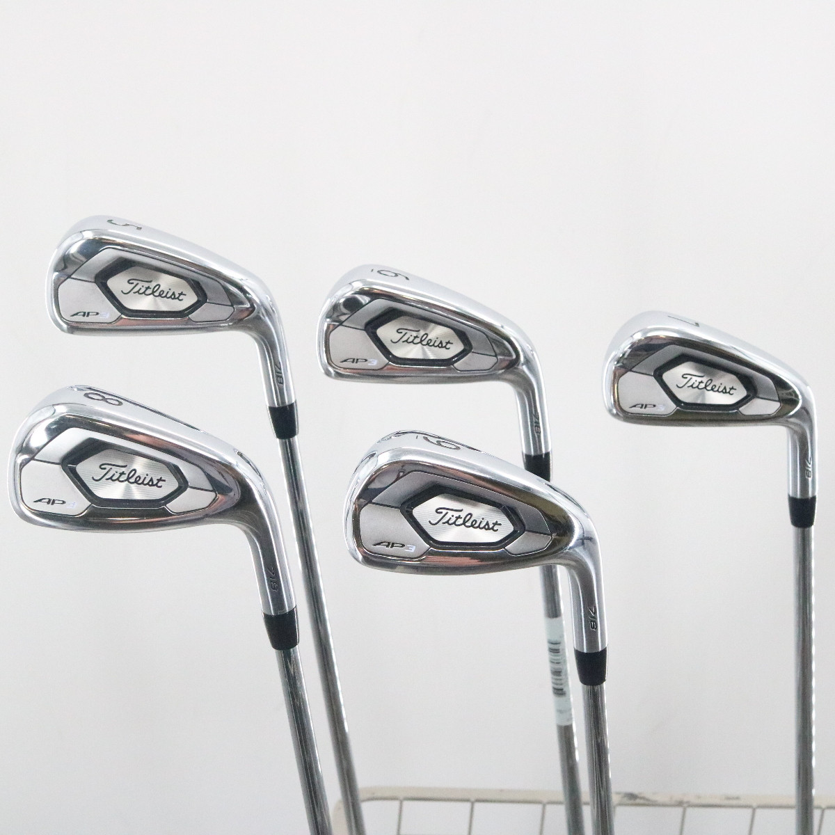 Titleist AP3 718 Iron Set Steel True Temper AMT Black Regular Flex J