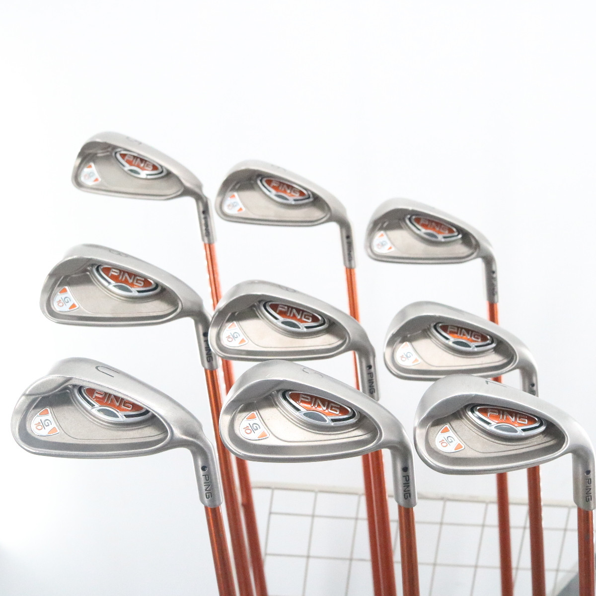 Ping G10 Iron Set 5W,U,S,L Black Dot TFC 129 Graphite Regular Flex J