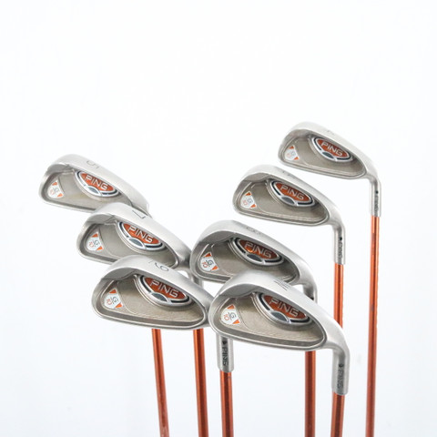 Set De Fers Ping G10 4-PW - Graphite Régulier Point Vert +1 Pouce - Belle Occasion