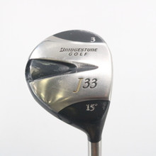 Bridgestone Golf J33 3 Wood 15 Deg Aldila Graphite Regular Right Hand M-100887