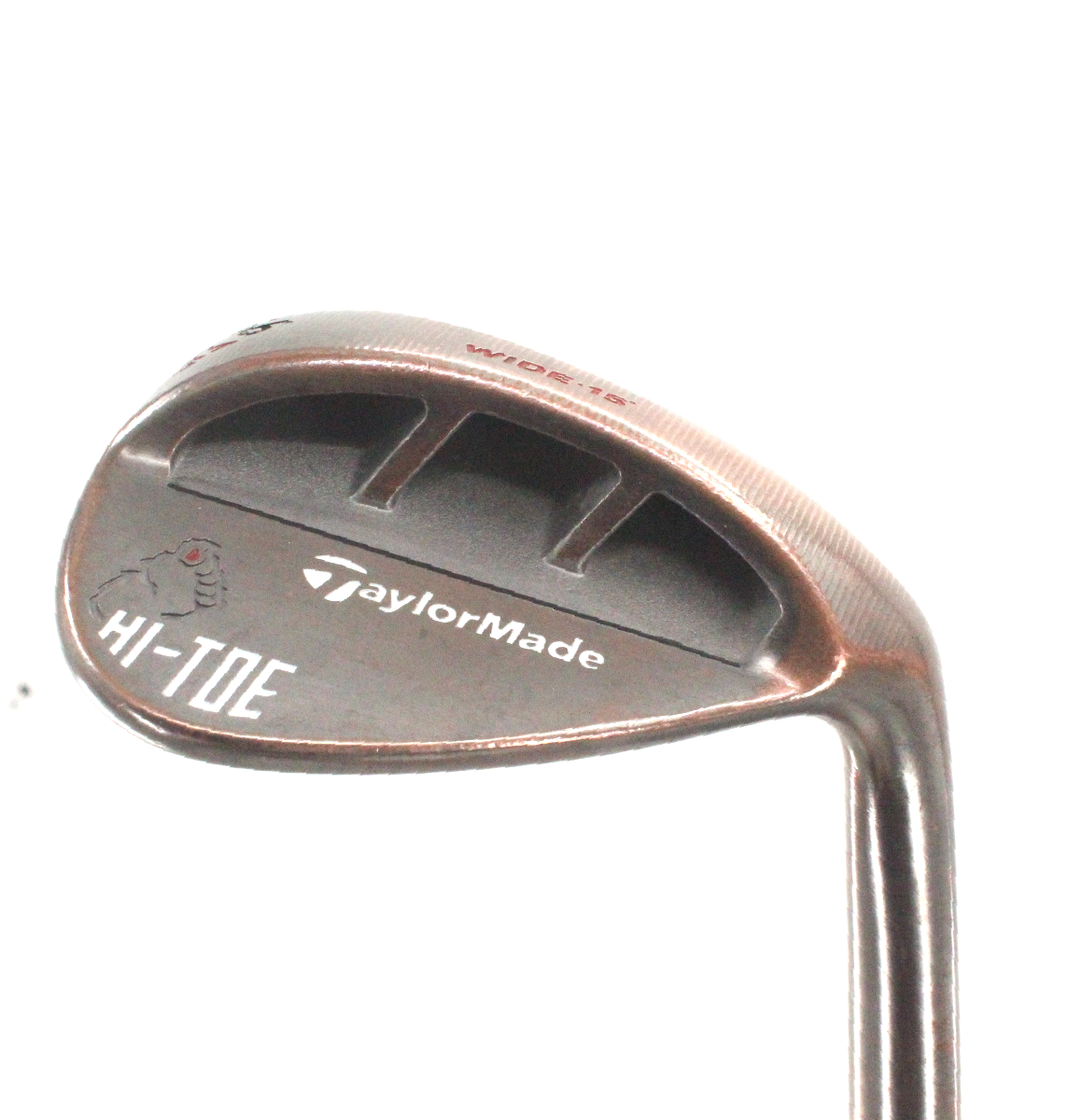 TaylorMade HiToe Big Foot Wedge 56.15 Deg Wide Steel KBS 115 Stiff RH