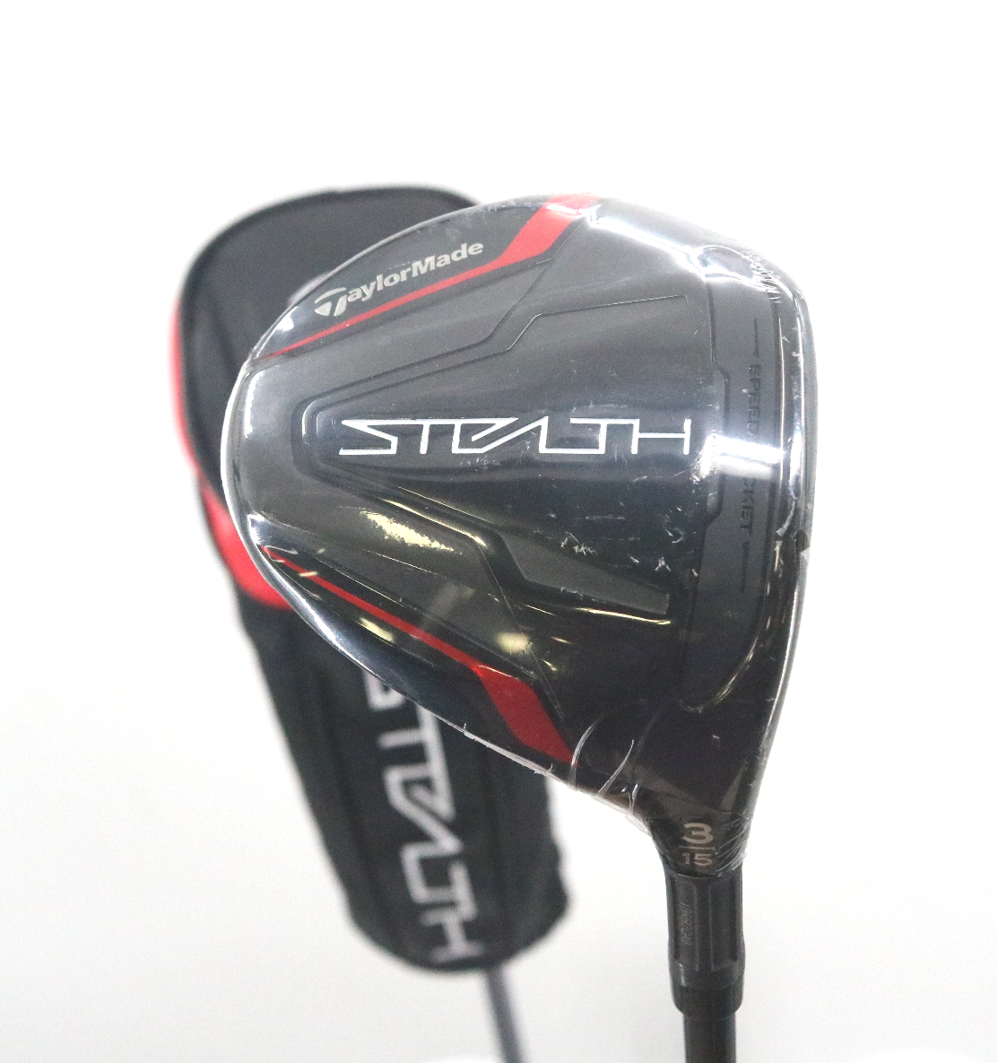 2022 TaylorMade Stealth 3 Wood 15 Degrees Graphite Regular RH Headcover