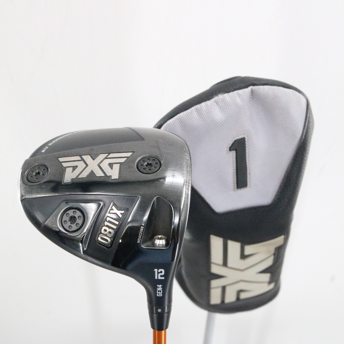 PXG 0811X GEN4 Driver 12 Degrees NVS 55 A Senior Flex Headcover RH C ...