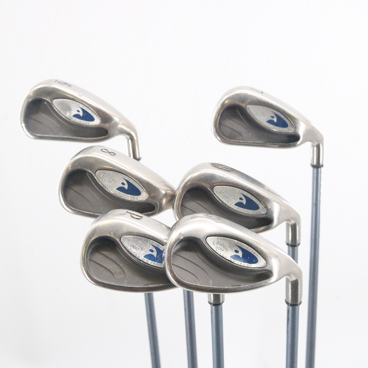 Callaway Hawk Eye Iron Set 6P,S Graphite Hawkeye Shaft Senior Flex J