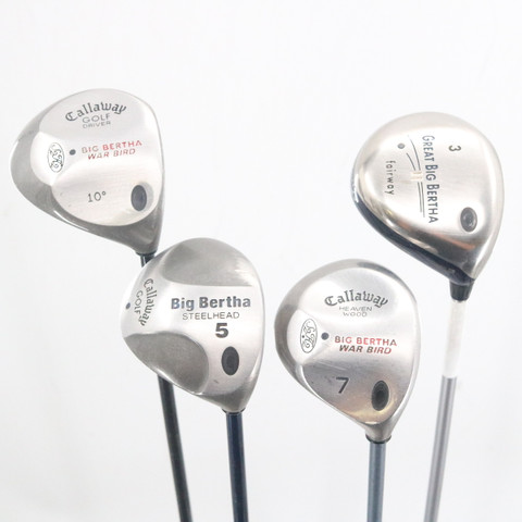 Bois De Parcours Callaway Big Bertha Steelhead – 4+ Wood – 42.75" – Manche Graphite Stiff