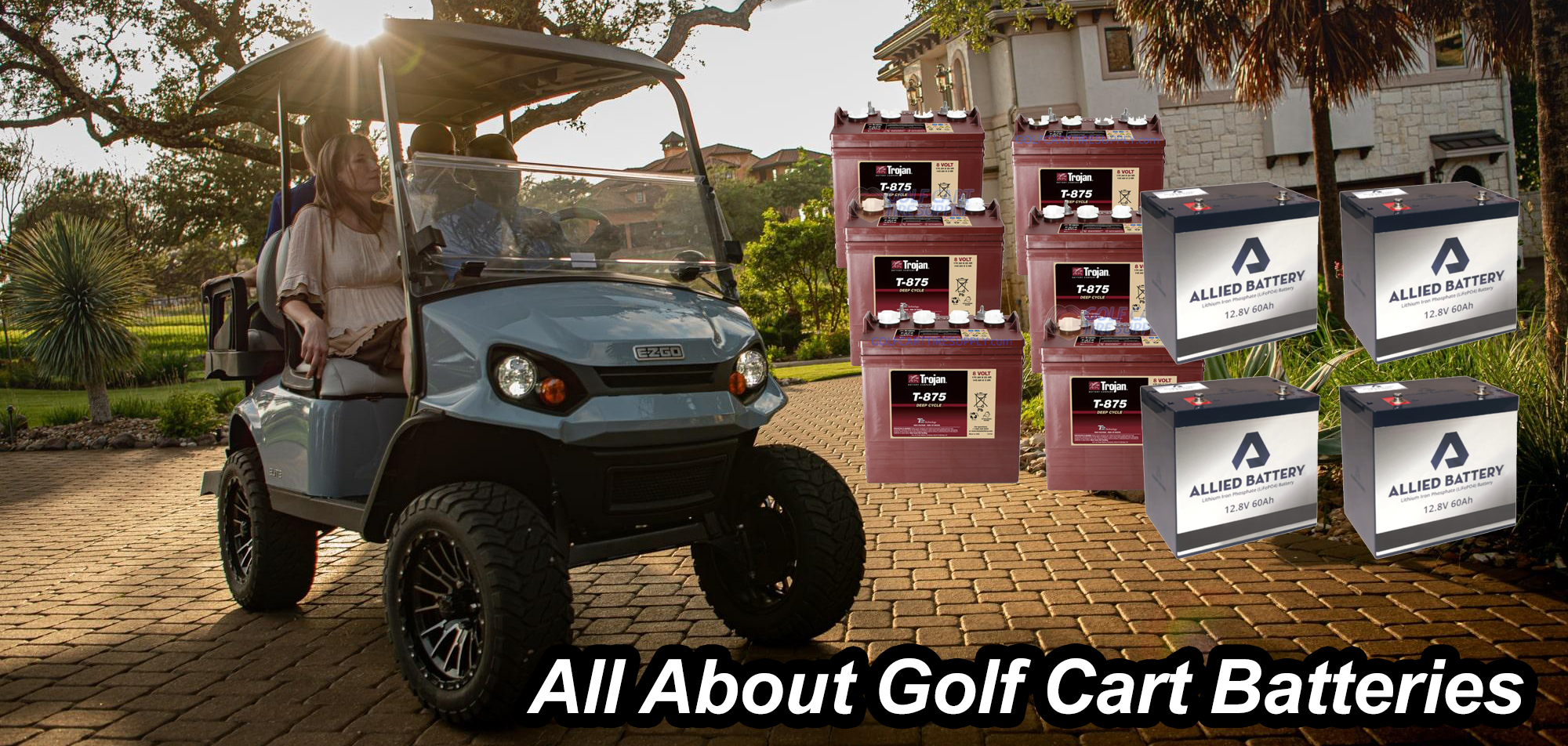 All About Golf Cart Batteries | Golf Cart Tire Supply