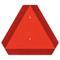 Golf Cart Slow Moving Vehicle Sign - Reflective Orange Triangle