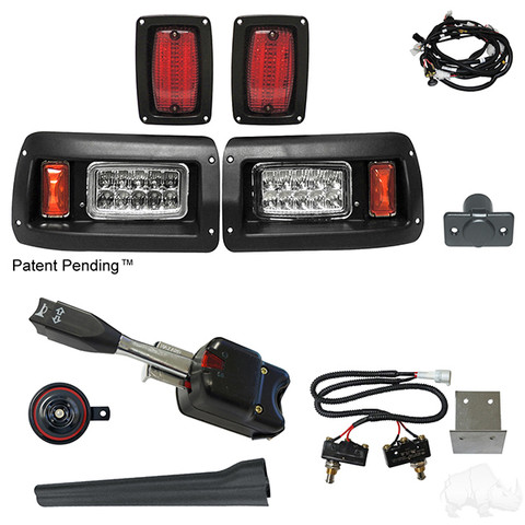 RHOX Club Car DS Light Kit - STREET LEGAL (Choose: LEDs or Regular)