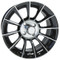 15" RHOX AC558 Machined/ Black Wheels and Innova Driver 205/35R-15" DOT Tires Combo