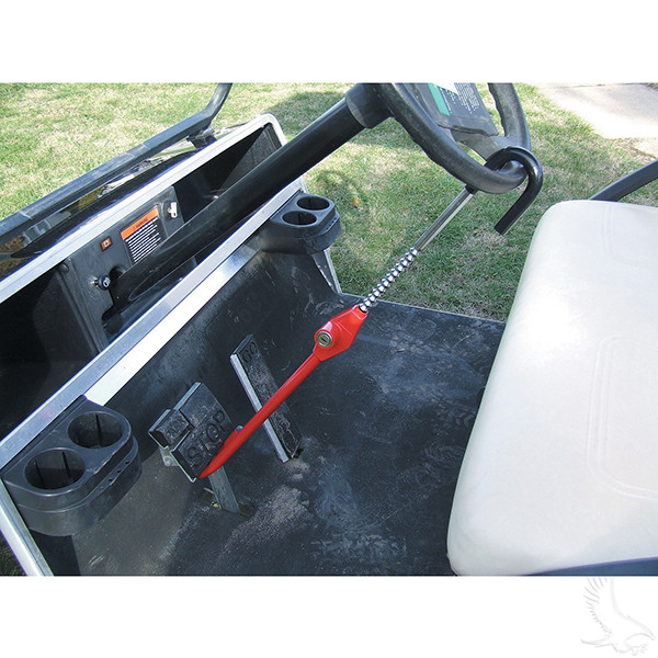 Golf Cart Pedal to Wheel Lock The CLUB Security Bar (Fits All Carts)