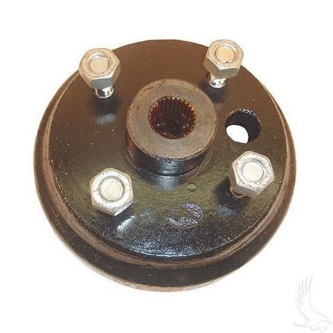 EZGO Brake Drum - Large Hole - Fine Splined (Fits all 4-cycle Gas 1991+, and RXV)