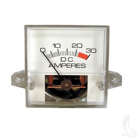 EZGO PowerWise 30A Square Ammeter for PowerWise+ Chargers (1994+)