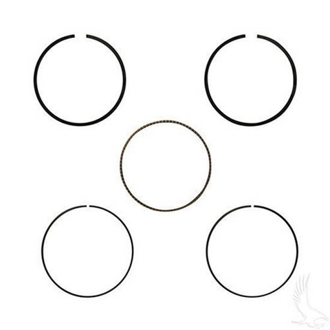 EZGO Piston Ring Set in .50mm Oversized Size (Fits EZ-GO 4-cycle Gas 1992+ 350cc)