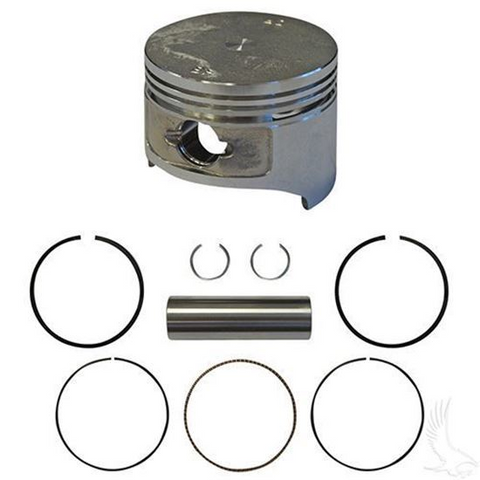 EZGO Piston and Piston Ring Assembly in .25mm Oversized Size (Fits EZ-GO 4-cycle Gas 1991+ 295cc Only)