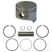 EZGO Piston and Piston Ring Assembly in .50mm Oversized Size (Fits EZ-GO 4-cycle Gas 1991+ 295cc Only MCI)
