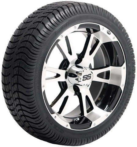 ITP SS112 14" Wheel and GTX Low Profile Tire Combo