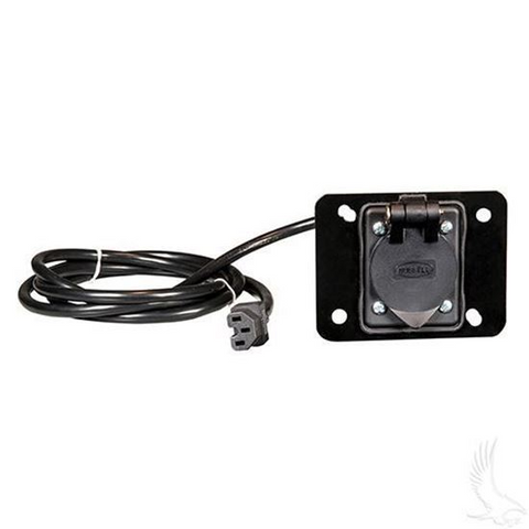 AC Receptacle for EZGO TXT Summit Series OnBoard Chargers (OBC)