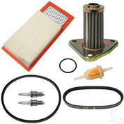 EZGO Golf Cart Deluxe Tune Up Kit (For 1994-2005, 4-cycle Gas w/ Oil Filter)