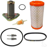 EZGO Golf Cart DELUXE Tune Up Kit (For 1996+, 295/350cc 4-cycle Gas w/ Oil Filter)