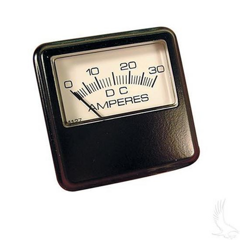 30A Square gauge Ammeter (For Lester Chargers made Before 12/1990)