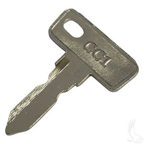 Club Car Key Replacement for ALL Gas & Electric Models 1983.5+ (Including Precedent) - Bag of 20 Keys