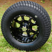 12" STALKER Wheels and 23x10.5-12" Turf Tires Combo