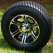 12" TERMINATOR Wheels and 23x10.5-12" Turf Tires Combo