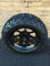 HYDRA 14" Golf Cart Wheels and 23" All Terrain Tires Combo