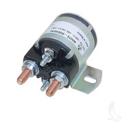 Yamaha G2/ G8/ G9/ G11/ G14/ G16 Solenoid - 12V 4-Terminal Silver (For 4-cycle Gas 1985-2002)