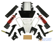6" EZGO RXV Heavy Duty Double A-Arm Lift Kit with Built-In Coil-Over Shocks (Fits 2008+ Electric)