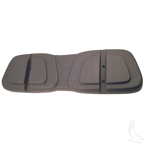 Club Car DS Black Plastic Seat Back Shell - 1 piece