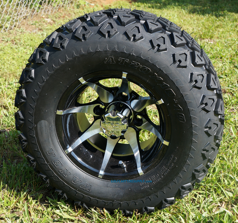 10" KRAKEN Wheels and 20x10-10" All Terrain Tires Combo