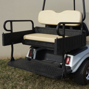 Club Car DS Aluminum Rear Seat / Cargo Box Combo Kit - BUFF