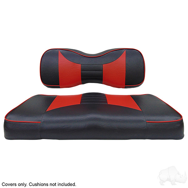 Yamaha G29/ DRIVE Seat Covers Rally Front Seats Black/Red GCTS
