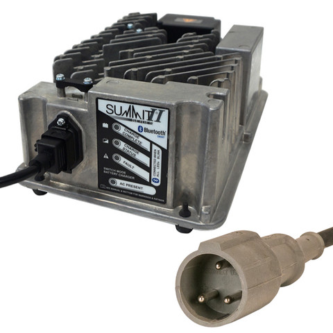 36-48V Auto Ranging Voltage Club Car Battery Charger - PowerDrive Plug